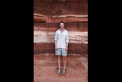 Dunstan in a canyon, Colorado