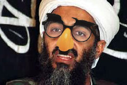A photo of Bin Laden