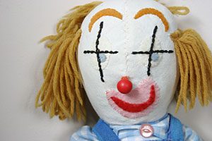 A clown doll